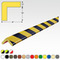Bumper strip edge protection type H Yellow/Black